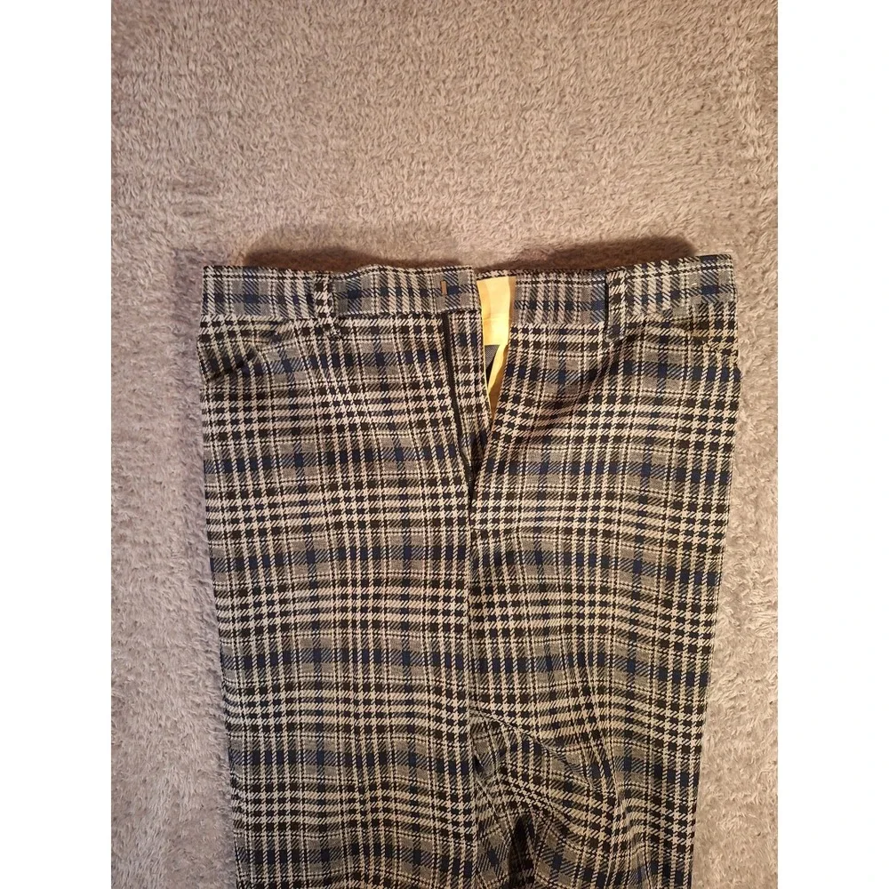 VTG 70s Plaid Trousers Mens 35